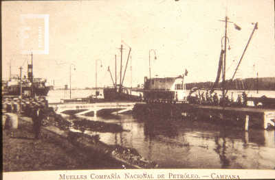 Muelle de la Compañía Nacional de Petróleo