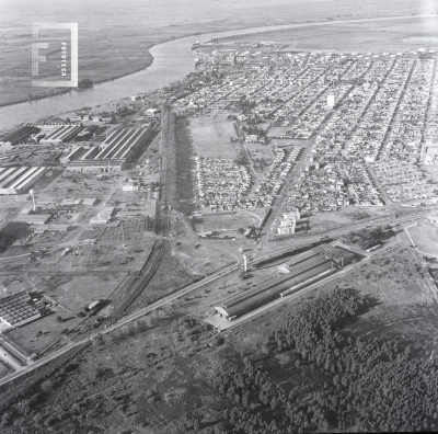 Vista aérea de Tenaris Siderca 