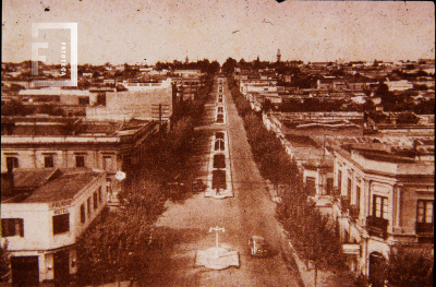 Panorámica de la Avda. Rivadavia