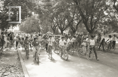 Bicicleteada por la ciudad