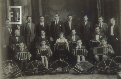 Escuela de bandoneón de Cristobal Herreros