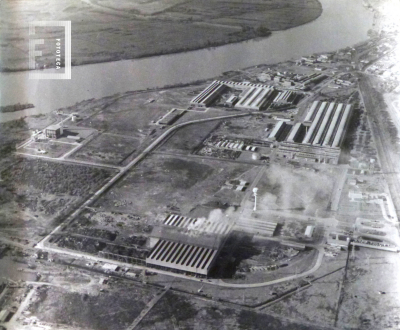 Vista aérea de la planta Dalmine