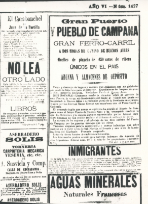 Aviso del Diario La Nación