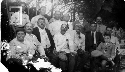 Trabajadores de la Panadería Centenario de Baltazar Boetti