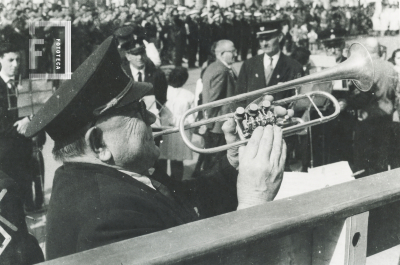 Marziano en homenaje a San Martín en 1961