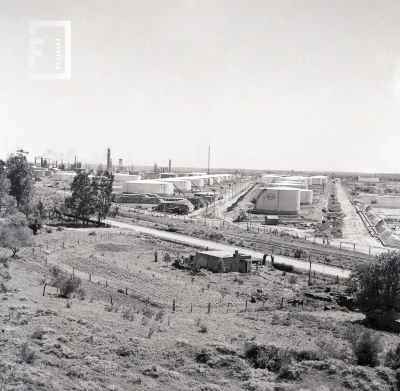 Vista de la Refinería ESSO