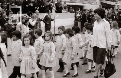 Desfile en la Av. Rivadavia