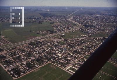 Vista aérea del Barrio Lubo y Barrio Municipal