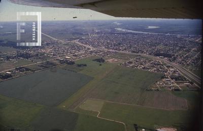 Vista aérea del Barrio Lubo y Barrio Municipal