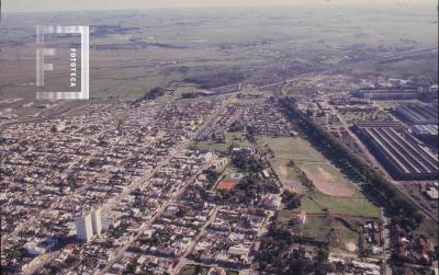 Vista aérea del Club Siderca