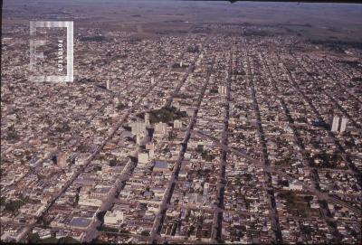 Vista aérea de la Ciudad de Campana