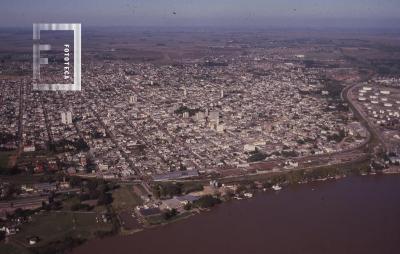 Vista aérea de la Ciudad de Campana