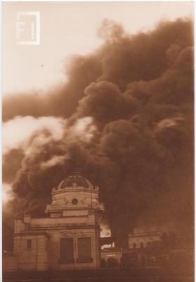 Incendio de la destilería