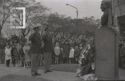 Acto por el aniversario de la muerte del Gral. San Martín