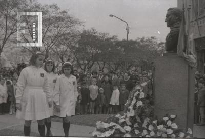 Acto por el aniversario de la muerte del Gral. San Martín