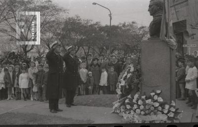 Acto por el aniversario de la muerte del Gral. San Martín
