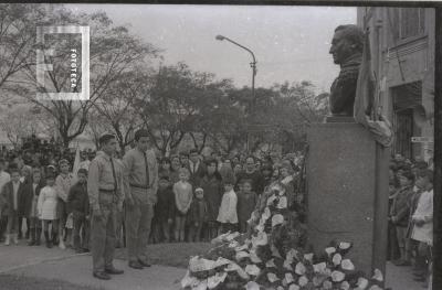 Acto por el aniversario de la muerte del Gral. San Martín