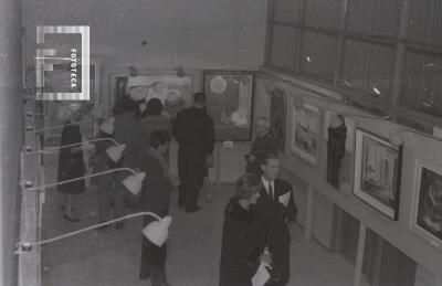 Primer Salón de Arte en el Edificio 6 de julio