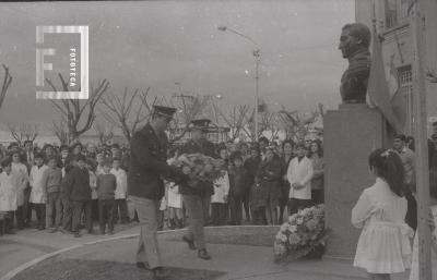 Acto del aniversario de la muerte del Gral. San Martín