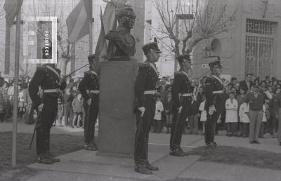 Acto por el aniversario de la muerte del Gral. San Martín