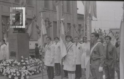 Acto por el aniversario de la muerte del Gral. San Martín