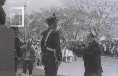 Acto por el aniversario de la muerte del Gral. San Martín