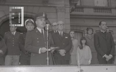 Acto por el aniversario de la muerte del Gral. San Martín