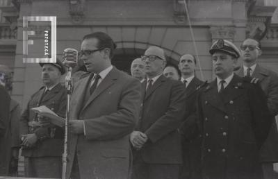 Acto por el aniversario de la muerte del Gral. San Martín