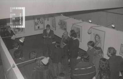 Inauguración del salón de dibujo en el Ronald Nash