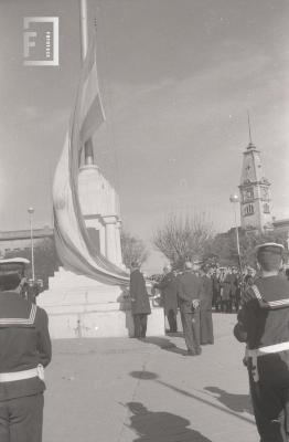 Aniversario de la ciudad de Campana - izamiento de la bandera
