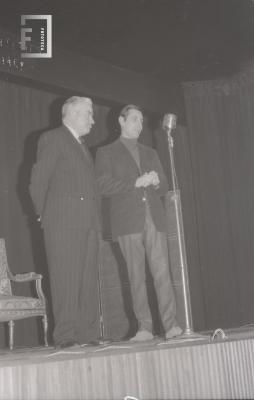 Presentación de disco en el Teatro Pedro Barbero