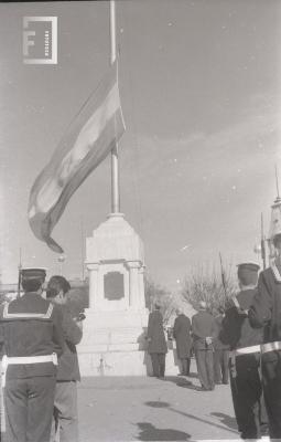 Aniversario de la ciudad de Campana - izamiento de la bandera