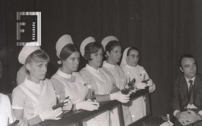 Fin de curso de la Escuela de Enfermeras