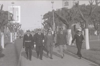 Acto en la plaza por el 25 de Mayo