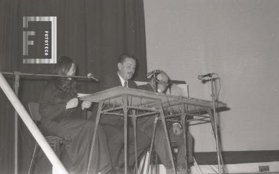 Conferencia en el Teatro Pedro Barbero en el aniversario de la muerte del Gral. San Martín