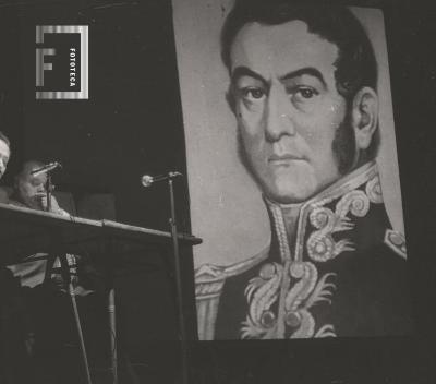Conferencia en el Teatro Pedro Barbero en el aniversario de la muerte del Gral. San Martín