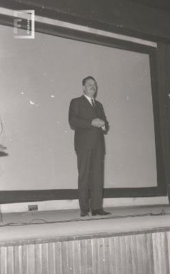 Conferencia en el Teatro Pedro Barbero