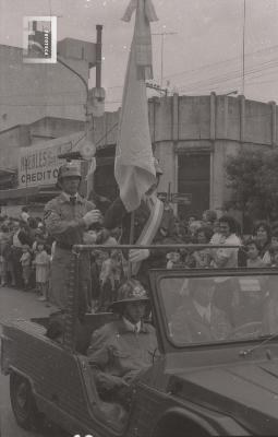 Desfile en la Av. Rivadavia