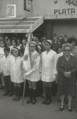 Desfile en la Av. Rivadavia