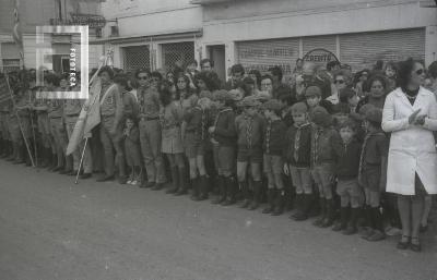 Desfile en la Av. Rivadavia