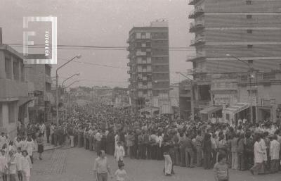 Desfile en la Av. Rivadavia