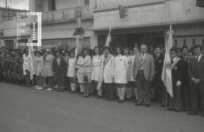 Desfile en la Av. Rivadavia
