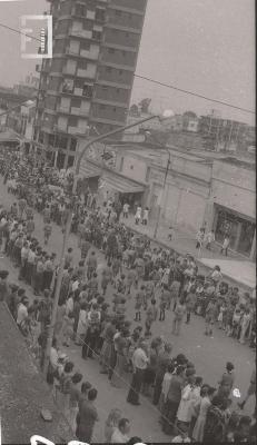 Desfile en la Av. Rivadavia