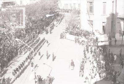 Desfile y acto por el aniversario de la muerte del Gral. San Martín