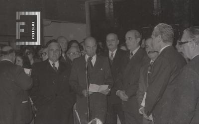 Exposición sobre el Primer Automóvil Argentino en Casa de la Provincia de Buenos Aires.