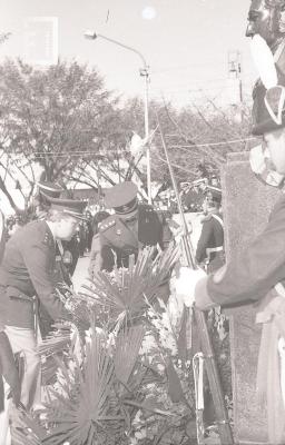 Desfile y acto por el aniversario de la muerte del Gral. San Martín