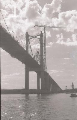 Construcción del Puente Zárate Brazo Largo