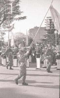 Desfile y acto por el aniversario de la muerte del Gral. San Martín