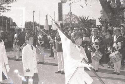 Desfile y acto por el aniversario de la muerte del Gral. San Martín
