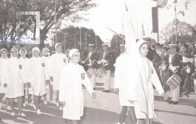 Desfile y acto por el aniversario de la muerte del Gral. San Martín